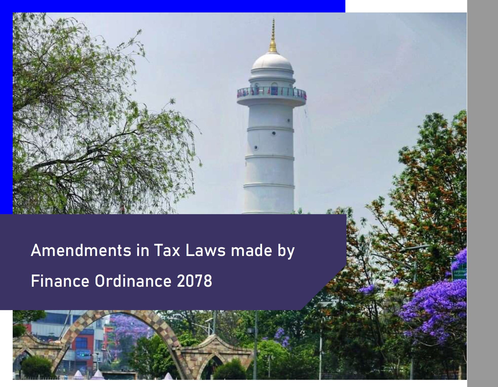 Amendment in Tax Laws- 2078